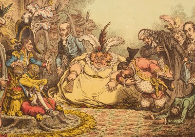 Lot 1088 - After James Gillray (1757-1815)/Introduction...