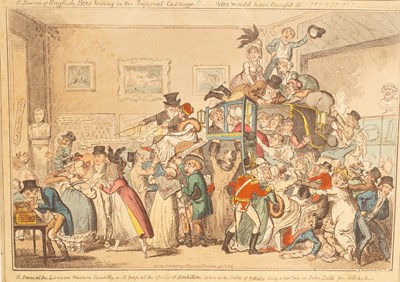 Lot 1089 - George Cruikshank (1792-1878)/A Swarm of...