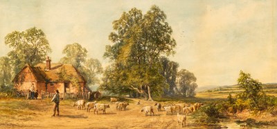 Lot 1106 - John Faulkner (1835-1894)/The Shepherd's...