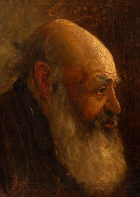 Lot 1132 - Karel Collens (1869-1901)/Portrait of a...