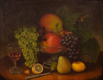 Lot 1140 - After Meléndez/Still Life/a bowl of fruit and...