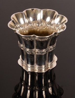 Lot 170 - A Danish .830 standard silver Margrethe cup,...