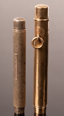 Lot 201 - A 9ct gold propelling pencil, S Mordan & Co.,...