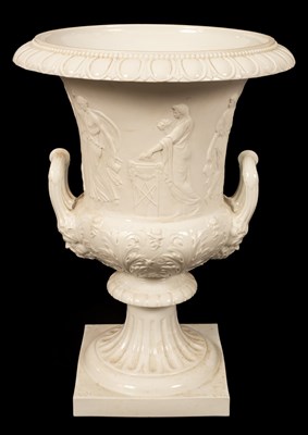 Lot 315 - Richard Ginori for Capo di Monte, Vase Mediceo,...