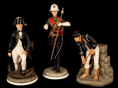 Lot 337 - Michael J Sutty, limited edition figures of a...