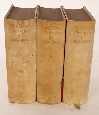 Lot 466 - Moser, A. Johannes Joachim, three volumes...