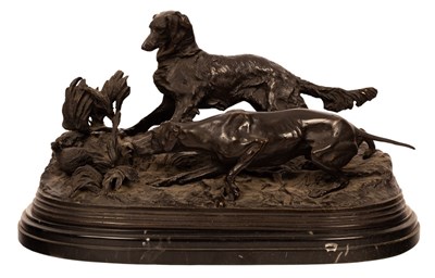 Lot 478 - Pierre Jules Mêne (1810-1879)/A Pointer and...