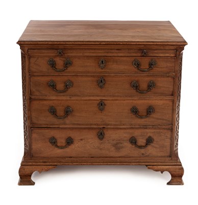 Lot 544 - A late 18th Century style mahogany chest with...