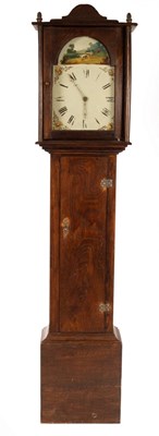 Lot 737 - A 19th Century thirty-hour longcase clock, the...