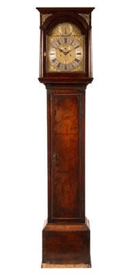 Lot 743 - An 18th Century walnut longcase clock, circa...