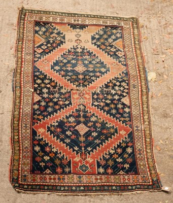 Lot 768 - A Mazlaghan long rug, West Persia, circa 1900,...