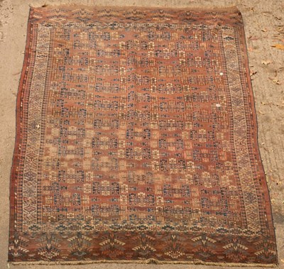 Lot 769 - A Yomut main carpet, West Turkestan, circa...