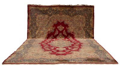 Lot 771 - A Kirman carpet, South East Persia, mid 20th...