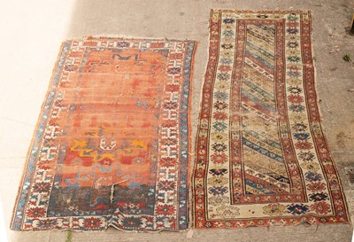 Lot 773 - A Gendje runner, South Caucasian, late 19th...