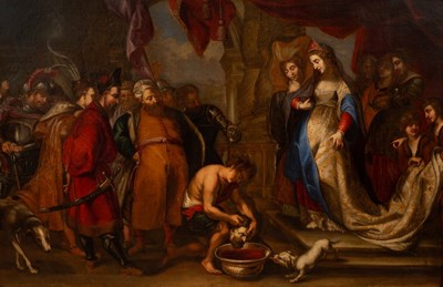 Lot 828 - After Rubens/Salome with the Head of John the...