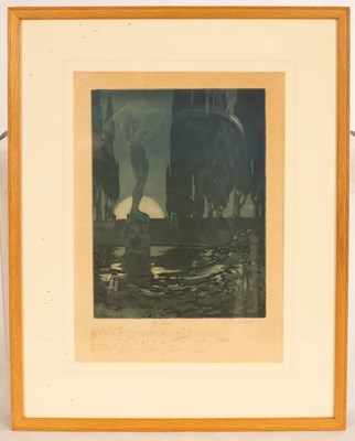 Lot 928 - Stella Langdale (1880-1976)/Nocturne/aquatint...