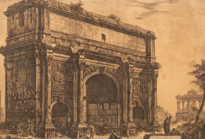 Lot 942 - Giovanni Battista Piranesi (1720-1778)/Veduta...