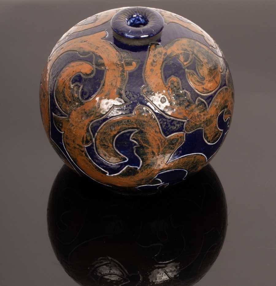 Lot 89 - Thomas Forester & Sons, spherical pottery vase,...