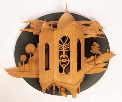 Lot 167 - Ian Norbury (born 1948)/The Temple/limewood,...