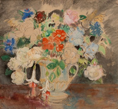 Lot 181 - Margaret Fisher Prout (1875-1963)/Flowers in...