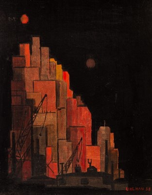 Lot 189 - Fred Uhlman (1901-1985)/The Red Tower/signed...