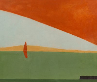 Lot 194 - Olga Davenport (1915-2008)/Nile Sailing/oil on...