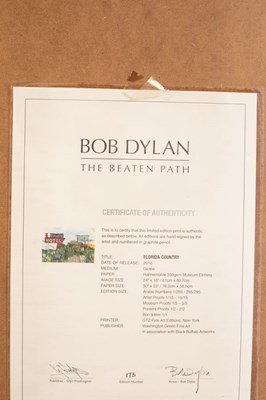 Lot 201 - Bob Dylan (born 1941)/Florida Country/limited...