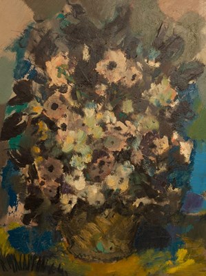 Lot 205 - Ricardo Macarron (1926-2004)/Flower Study,...