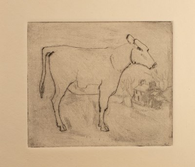 Lot 225 - Leslie Duxbury (1921-2001)/Calf/etching, plate...