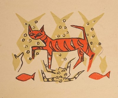 Lot 226 - Leslie Duxbury (1921-2001)/Cat, Fish and...