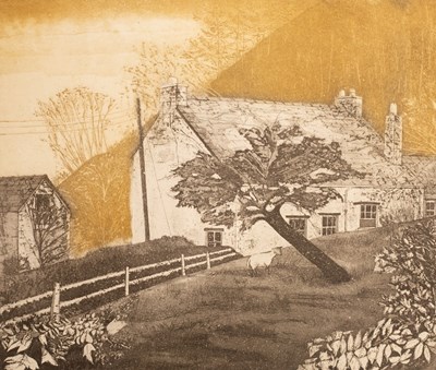 Lot 229 - Leslie Duxbury (1921-2001)/Welsh Farmhouse/7...