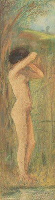 Lot 274 - Starr Dodd (1870-1944)/Neaera/pastel, 39cm x 9....