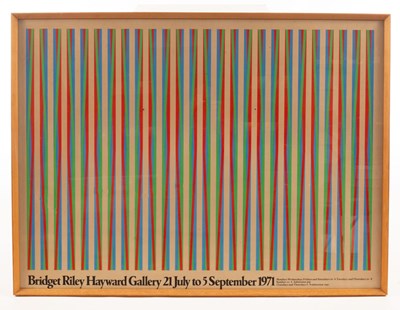 Lot 282 - After Bridget Riley/Hayward Gallery 21 July to...