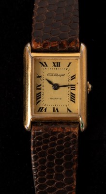 Lot 345 - An Emile Pequignet quartz watch