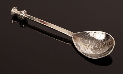 Lot 351 - An Arts & Crafts silver spoon by David Hart...