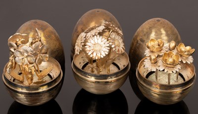 Lot 363 - Nicholas Plummer, three silver and silver gilt...