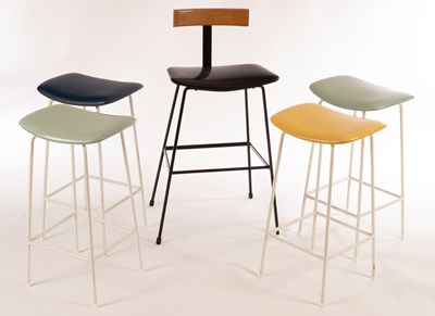 Lot 472 - Frank Guille for Kandya, a Program bar stool,...