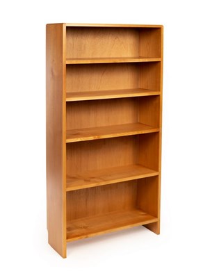 Lot 482 - Alan Carr Johansson, a five-shelf bookcase, 73....