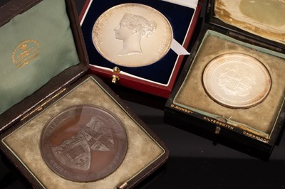 Lot 60 - A Spink silver medallion 'Rare Stamps of the...