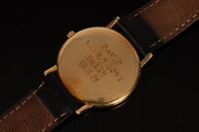 Lot 74 - A gentleman's 18k gold cased Longines...