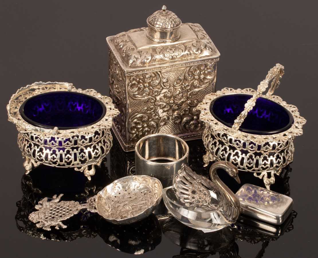 Lot 92 - Sundry Continental silver