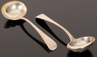 Lot 102 - A pair of Victorian Old English pattern silver...