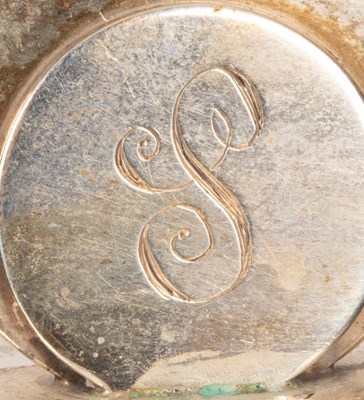 Lot 111 - Four plain silver menu holders, Chester 1903,...