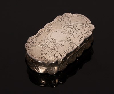 Lot 178 - A Victorian silver vinaigrette, Frederick...