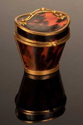 Lot 354 - A 19th Century gilt metal tortoiseshell...