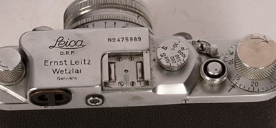 Lot 475 - A Leica DRP, Ernst Leitz Wetzlar, 35mm camera,...