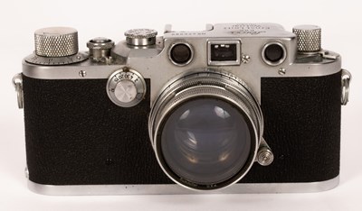 Lot 475 - A Leica DRP, Ernst Leitz Wetzlar, 35mm camera,...