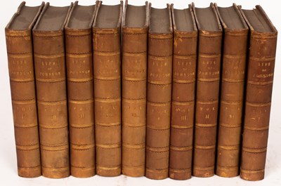 Lot 571 - Boswell (James) The life of Samuel Johnson...