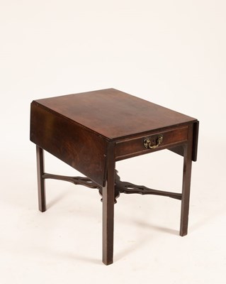 Lot 733 - An early George III mahogany Pembroke table,...