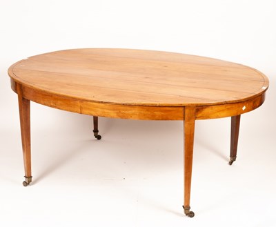 Lot 782 - A 19th Century Continental fruitwood dining...